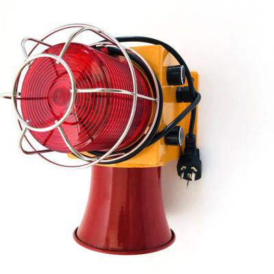 紅色醒目型防爆聲光報警器KCZ-W450B/T、交流220V25w聲光報警器MY-TBJ-150價格